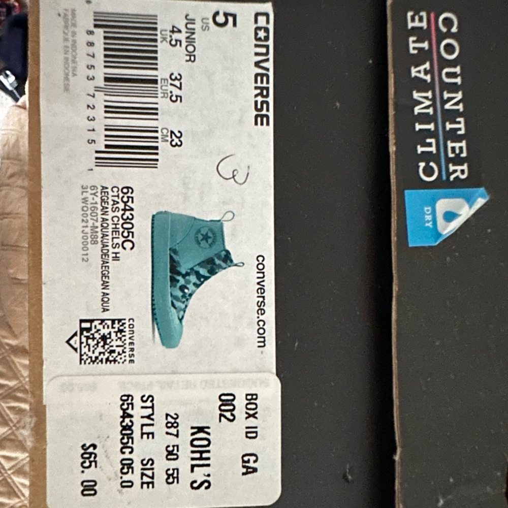Converse rain boots Kids size 5